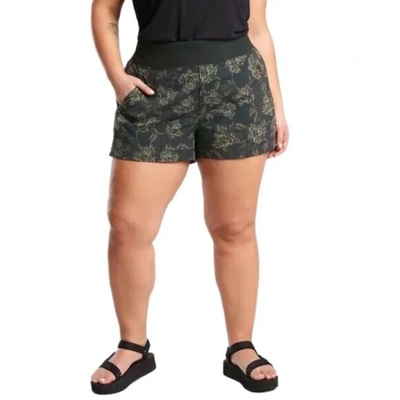 Athleta Trekkie‎ North Printed Short Plus Size 24 NWT - Picture 1 of 4